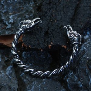 Bracelet viking les corbeaux Reafan
