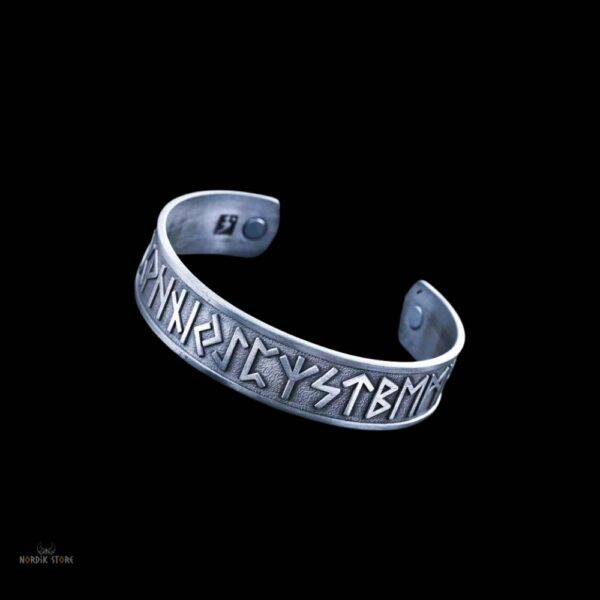 bracelet runes vikings Futhark, cadeau homme et ados pour Fêtes