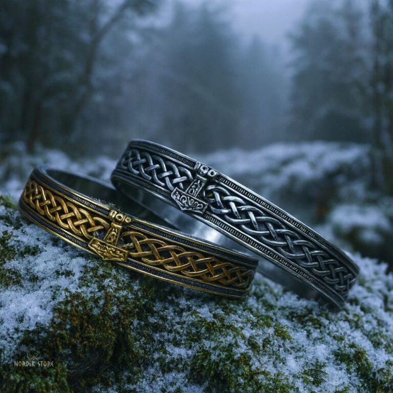 bracelets viking Mjöllnir, cadeaux homme