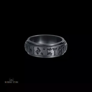 Alliance viking runes royales noir