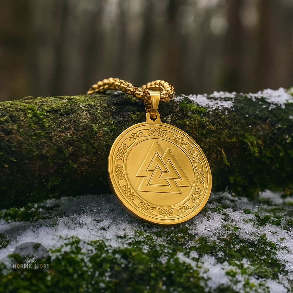 amulette Viking Valknut, cadeau