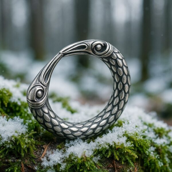 anneau viking les corbeaux d'Odin, cadeau