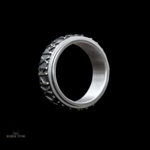 anneau viking runes divines, cadeau homme