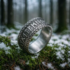anneau viking runique, cadeau