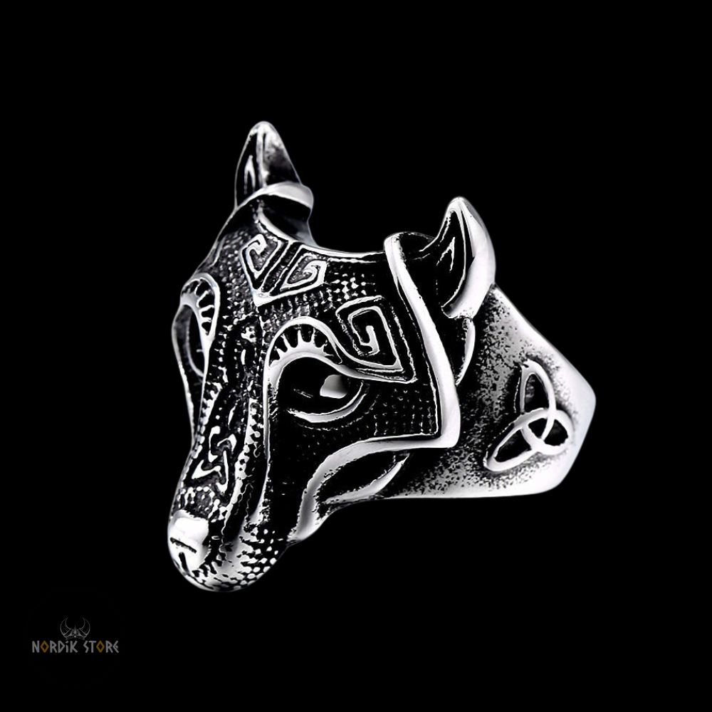 bague du loup géant Fenrir, cadeau