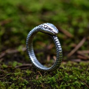 bague serpent viking Ouroboros cadeau homme ou femme
