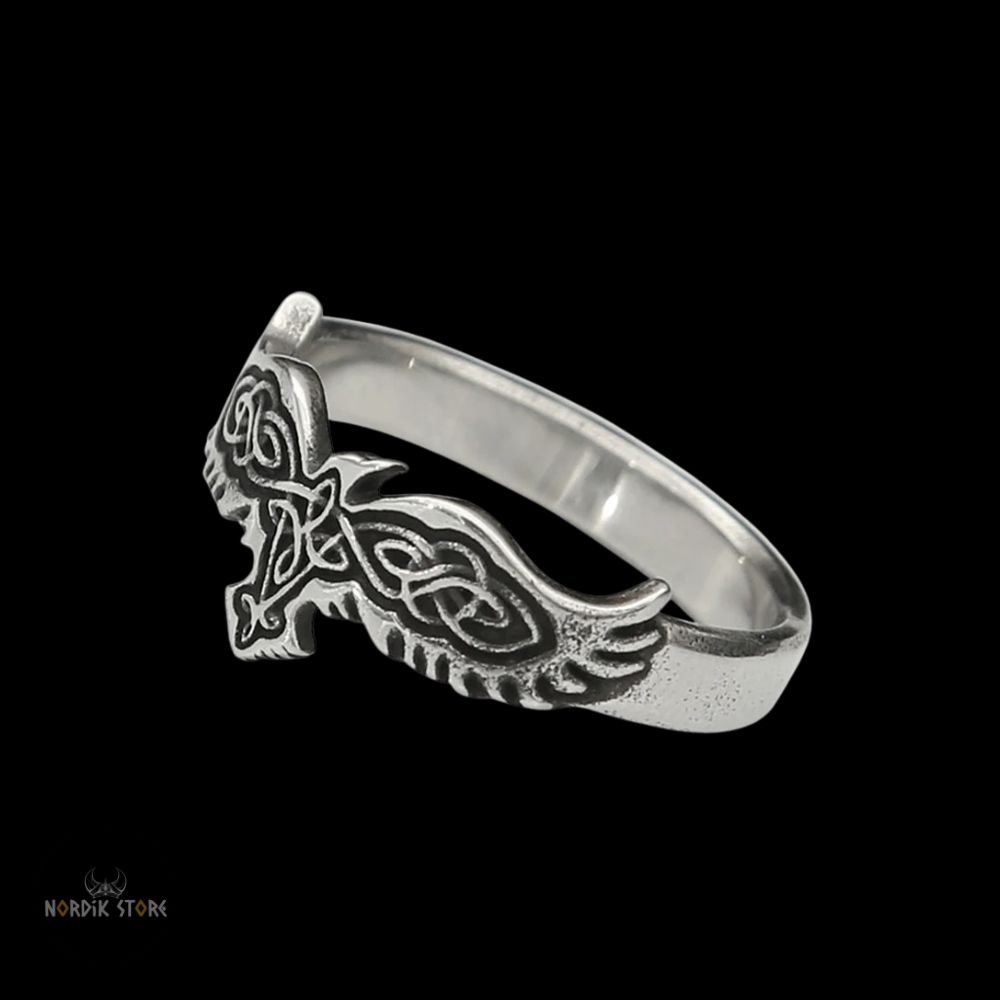 bague viking Aigle Celtique, cadeau