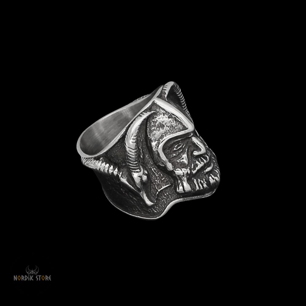 bague viking les boucs de Thor, cadeau homme