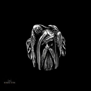 bague viking du dieu Odin et les Corbeaux, cadeau