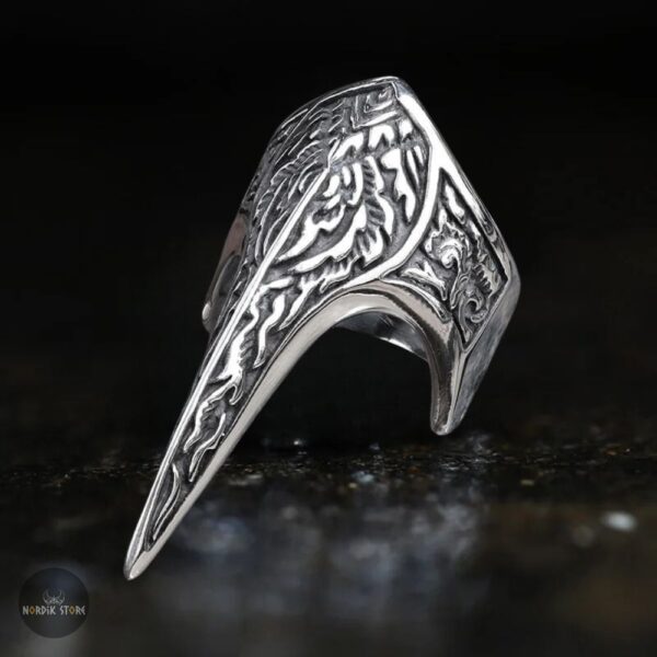Bague viking griffe du loup Fenrir, cadeau
