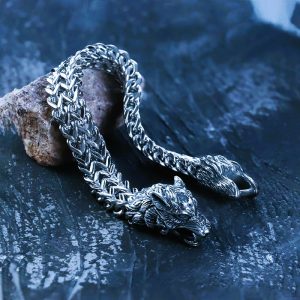 Bracelet viking Fenrir