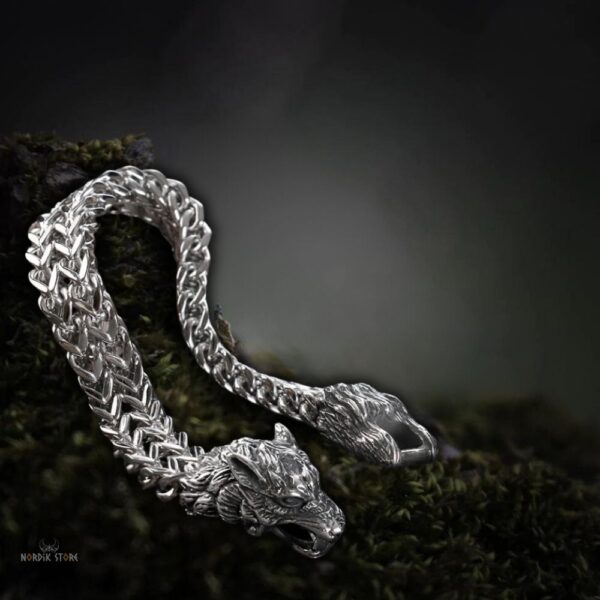 Bracelet viking Fenrir, cadeau