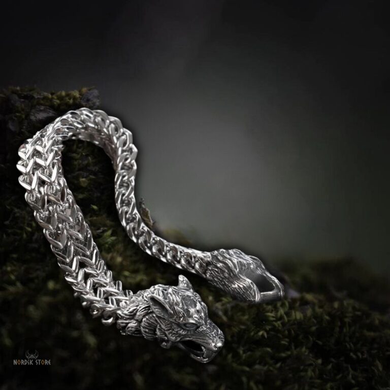 Bracelet viking Fenrir, cadeau