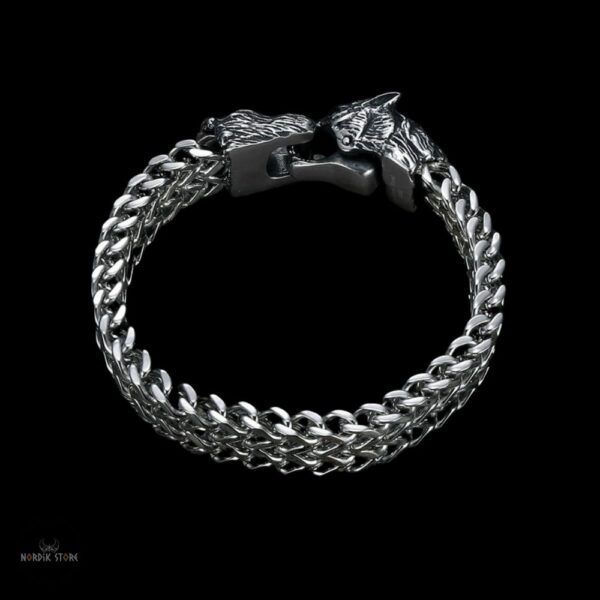 Bracelet viking Fenrir, cadeau homme