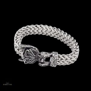 Bracelet viking force de Fenrir, cadeau homme