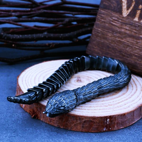Bracelets vikings serpents Jörmungand Ouroboros