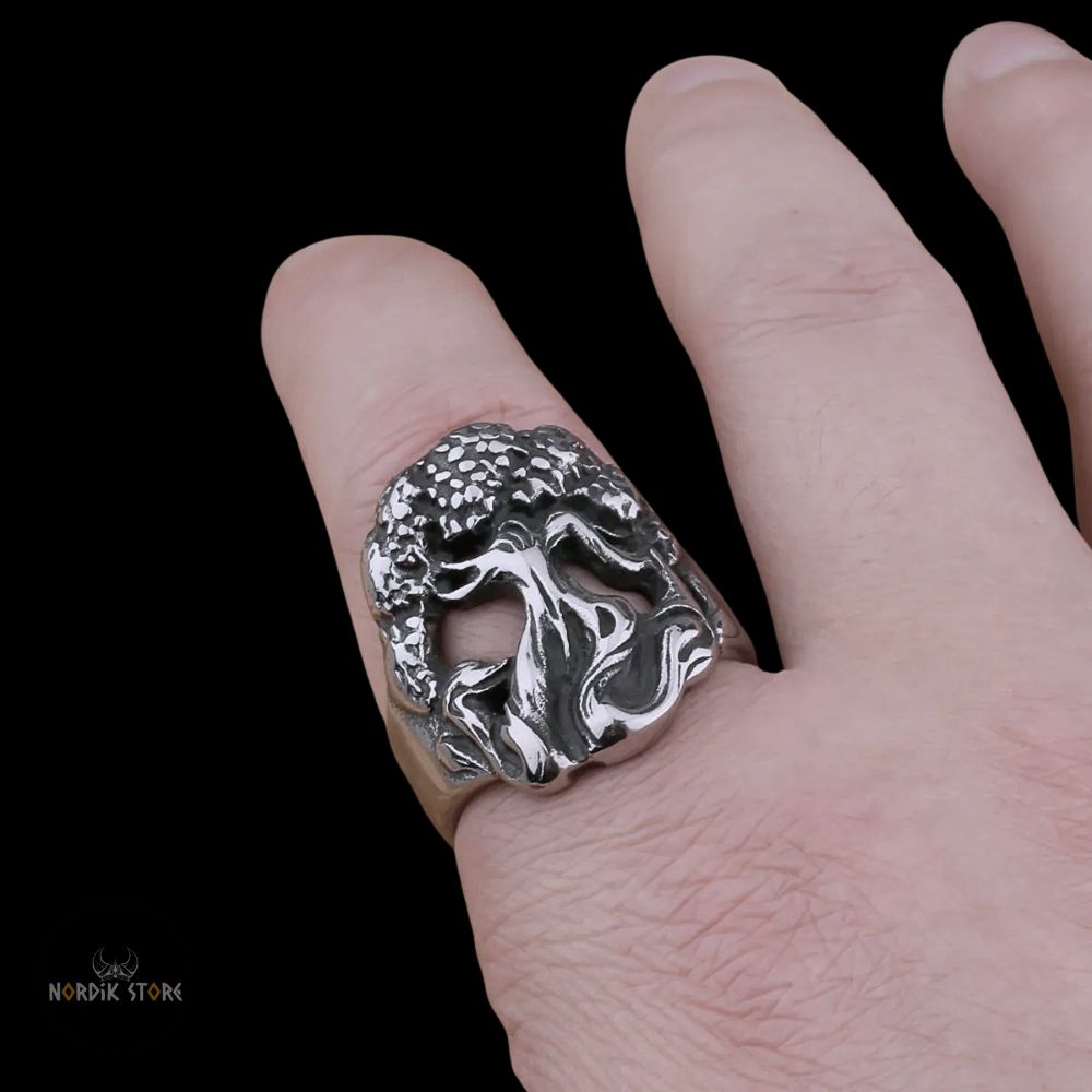 chevalière l'Infini Yggdrasil, cadeau homme et ados