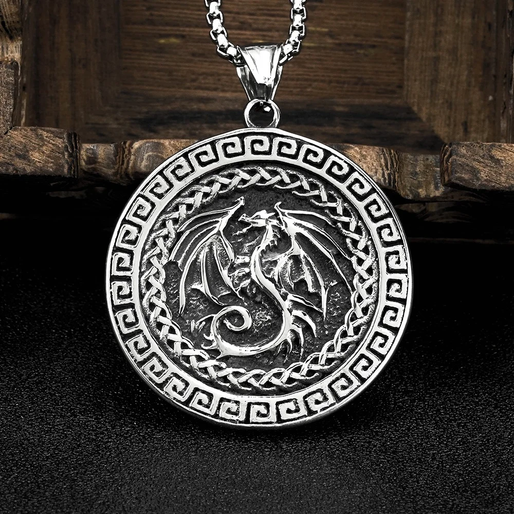 Collier feu du dragon