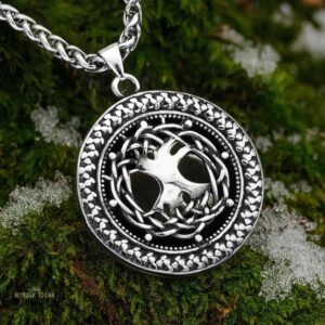 Collier Racines d'Yggdrasil l'arbre de vie, cadeau