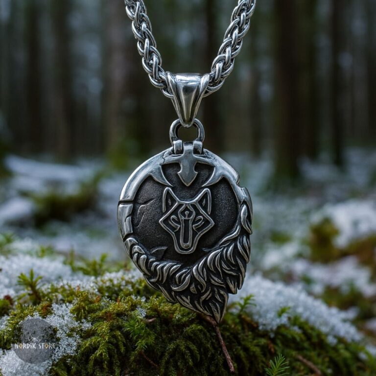 collier viking contrée des loups