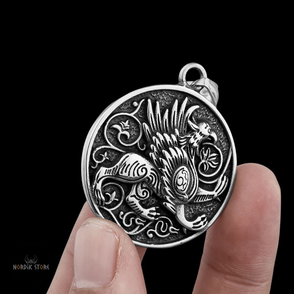 collier viking Dragon Nidhogg, cadeau homme