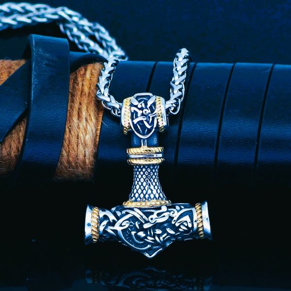 Collier viking magie Thor or