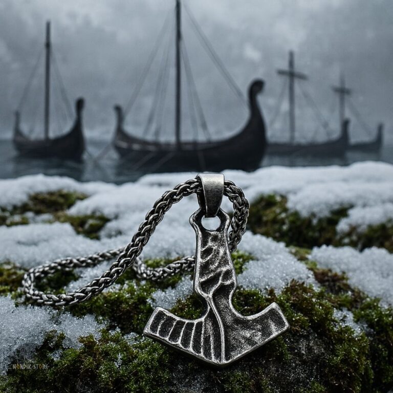 collier viking le marteau de Thor, cadeau