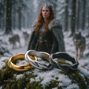 Alliances vikings Thyra, cadeaux femme