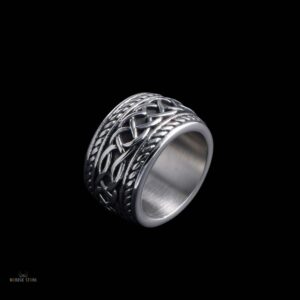 anneau et bague entrelacs celtiques, cadeau