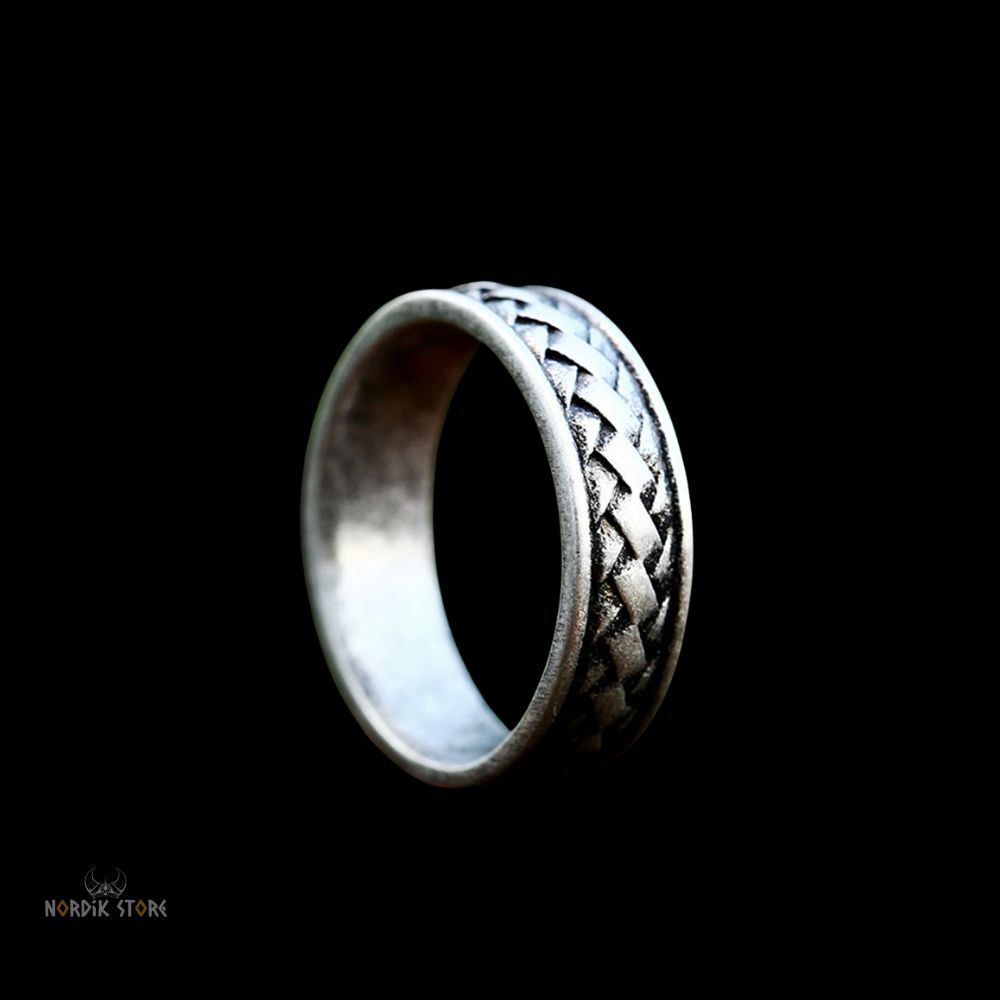 anneau celtique en acier, cadeau