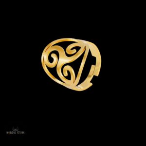 bague celtique Triskel or, cadeau