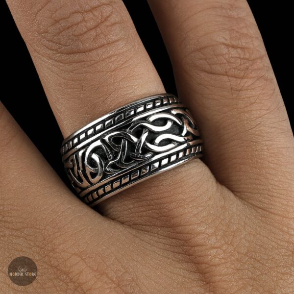 bague entrelacs celtiques, cadeau ados