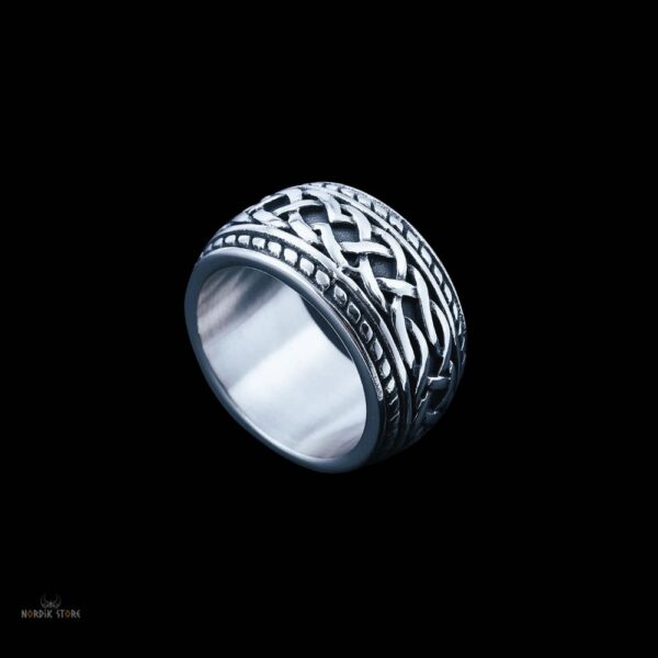 bague entrelacs celtiques, cadeau homme