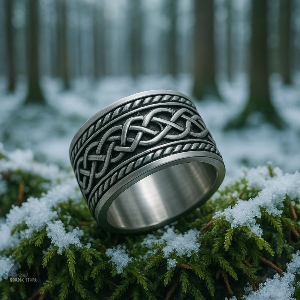 bague entrelacs celtiques, cadeau