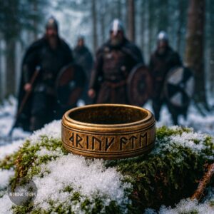 bague viking druide runes Futhark