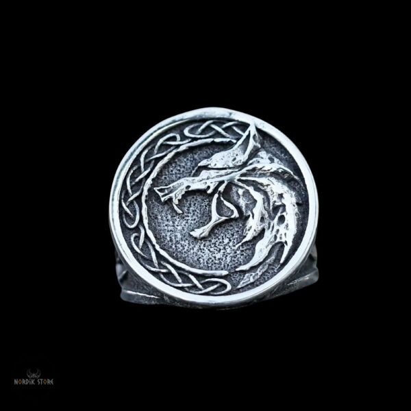 bague viking griffes du loup Fenrir, cadeau homme