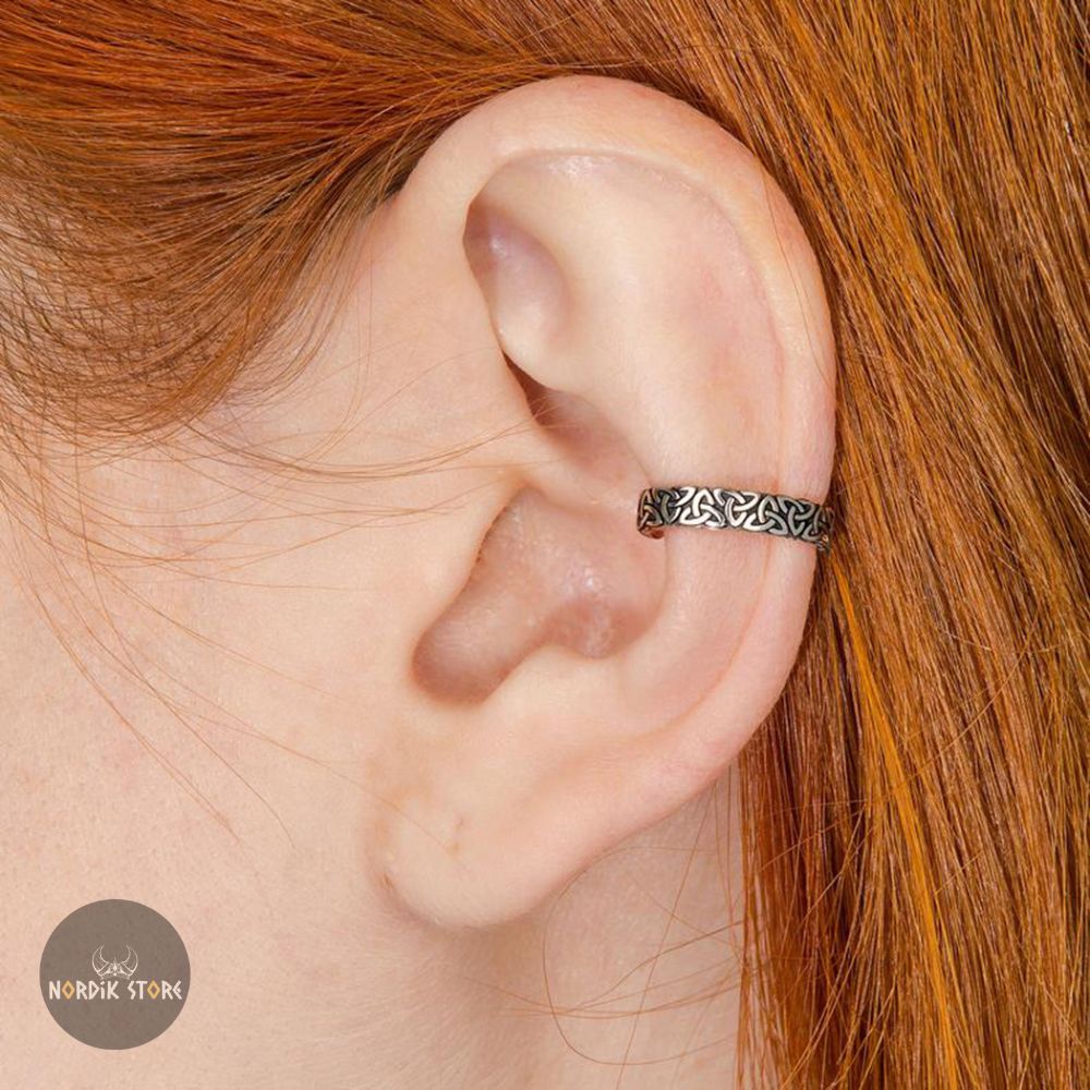 boucle d’oreille Anneau Celtique, cadeau femme