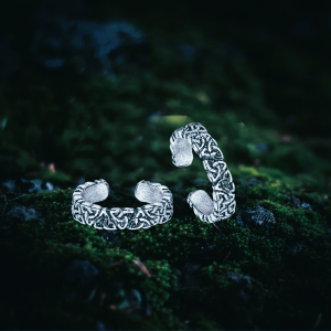Boucles d’oreilles anneau celtique