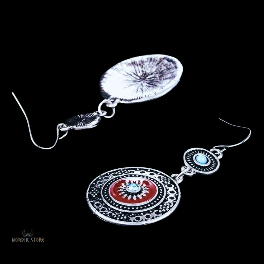 boucles d'oreilles viking Thyra, cadeau femme et ados