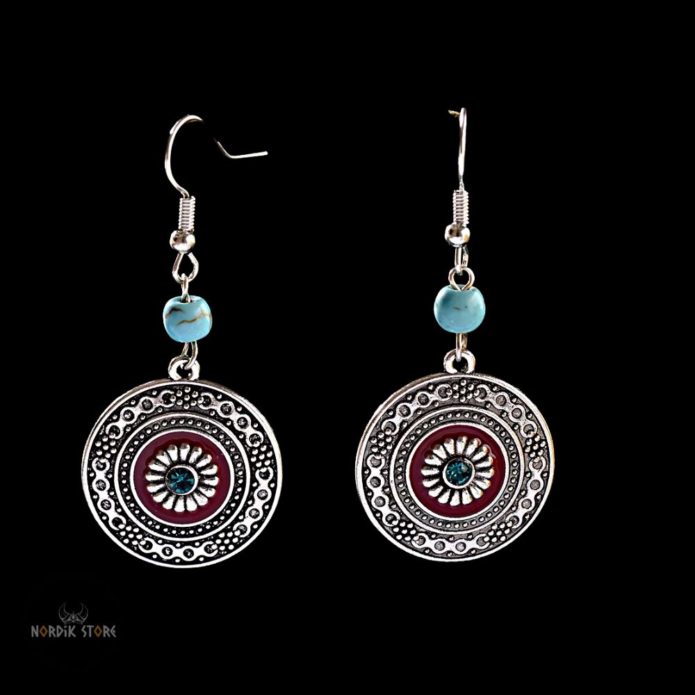 boucles d'oreilles viking Thyra, cadeau