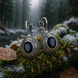 boucles d'oreilles Vikings skjaldmö, cadeau femme et ados