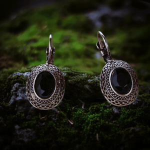 Boucles d’oreilles vikings Skjaldmö bronze