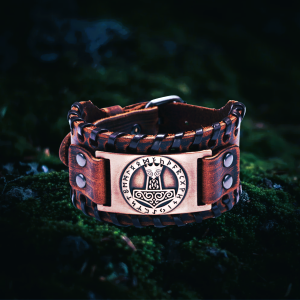 Bracelet de Force Viking Mjöllnir cuivre