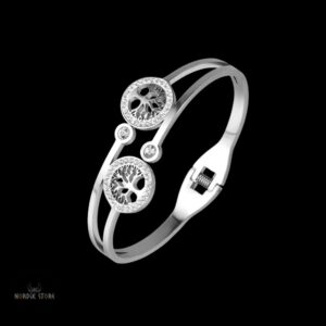 bracelet viking valkyries arbre de vie argent, cadeau femme