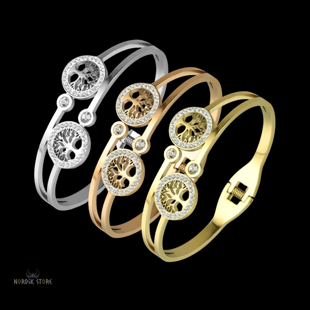 bracelets viking valkyries arbre de vie, cadeaux femme