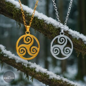 pendentifs celtiques Triskel, cadeaux homme et femme