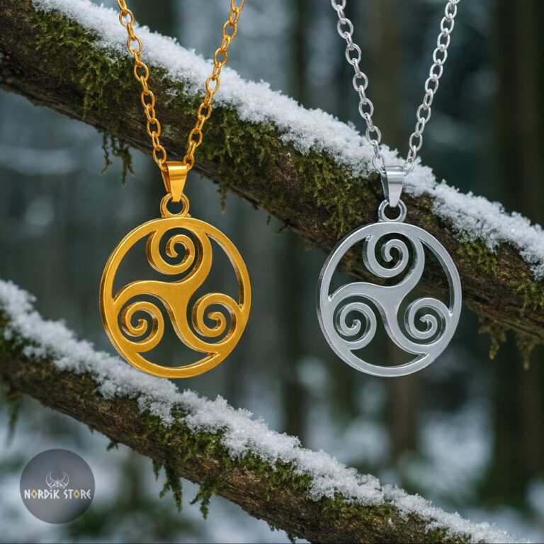 pendentifs celtiques Triskel, cadeaux homme et femme
