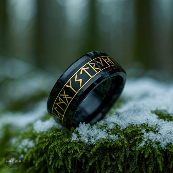alliance viking pouvoir des runes noire, cadeau