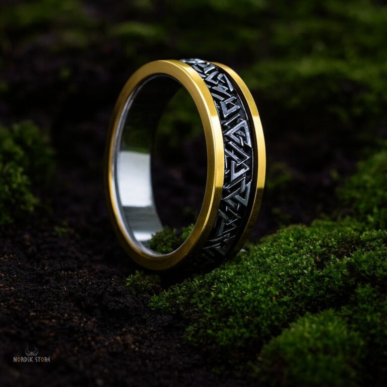 Alliance Viking Valknut d'Odin, cadeau homme ou femme