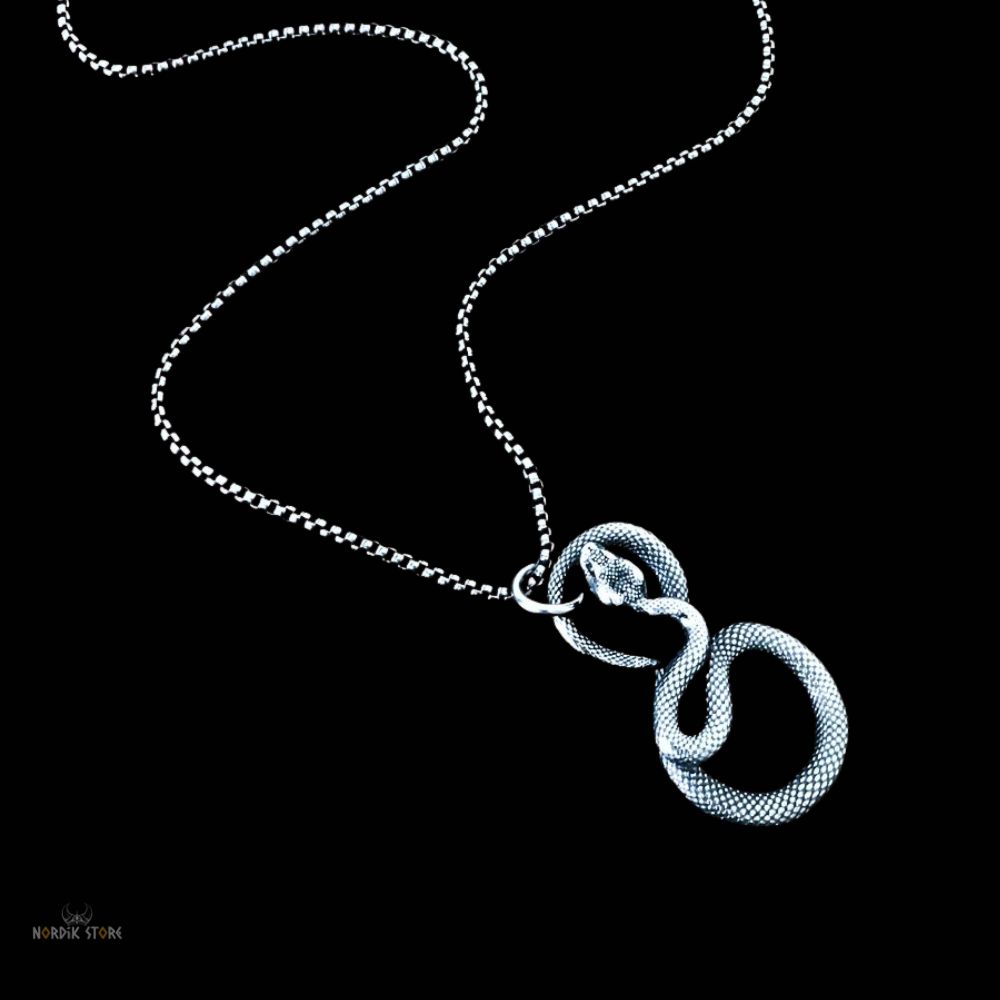amulette celtique serpent cadeau femme et homme